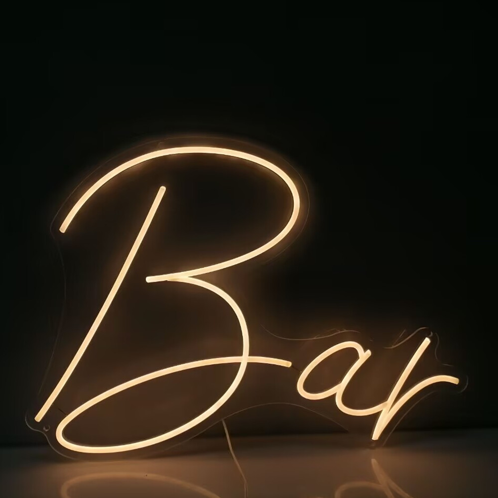 Home Decor Logo Design - 맞춤형 LED 네온사인 개인 이름 디자인