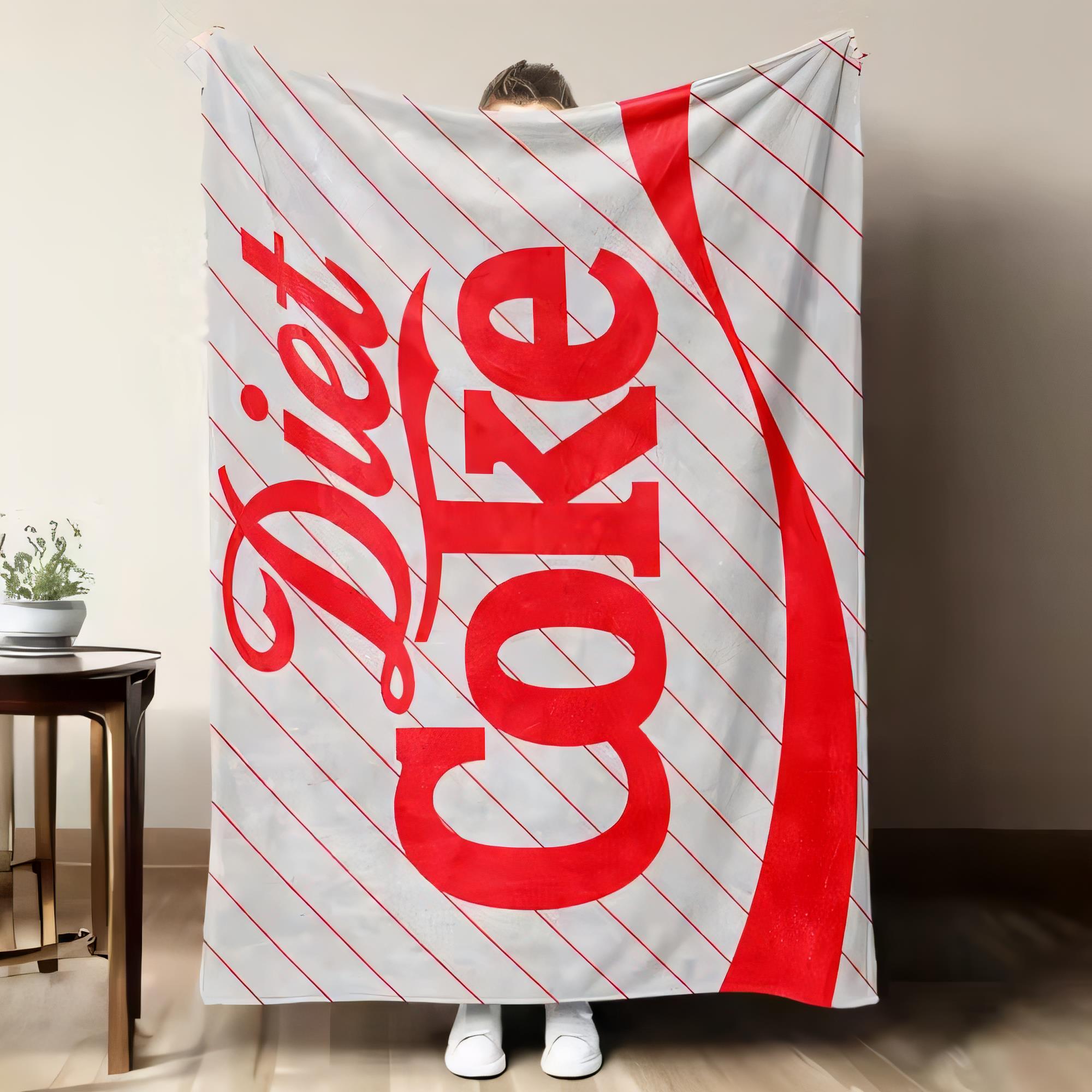 Home Decor Logo Design - 다이어트 콕 로고 담요 부드럽고 아늑한