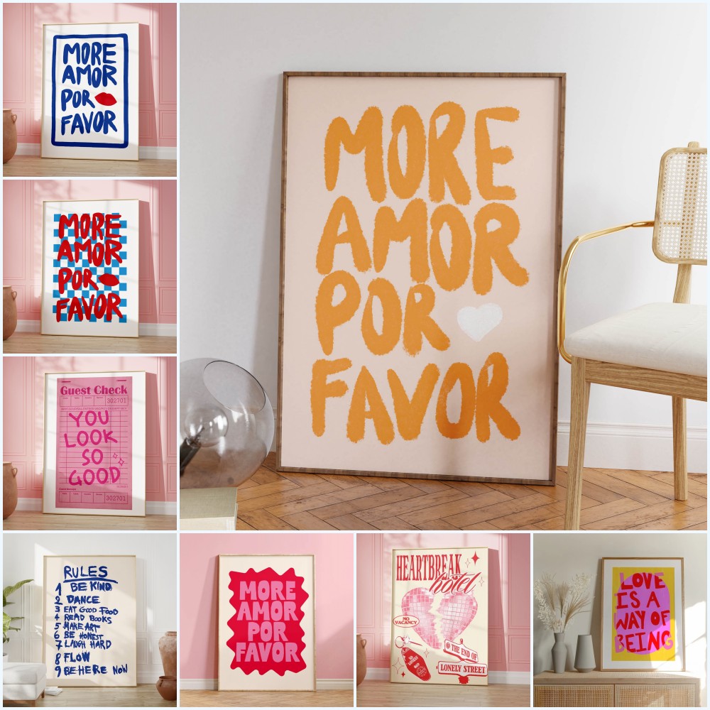 Home Decor Aesthetic Pinterest - Maximalist More Amor Por Be Kind
