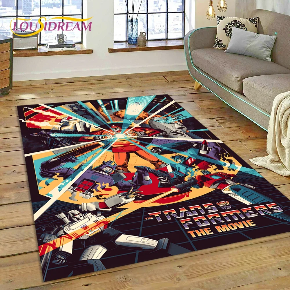 Home Decor Online Free - 만화 T-트랜스포머 오토봇 3D 카펫 러그