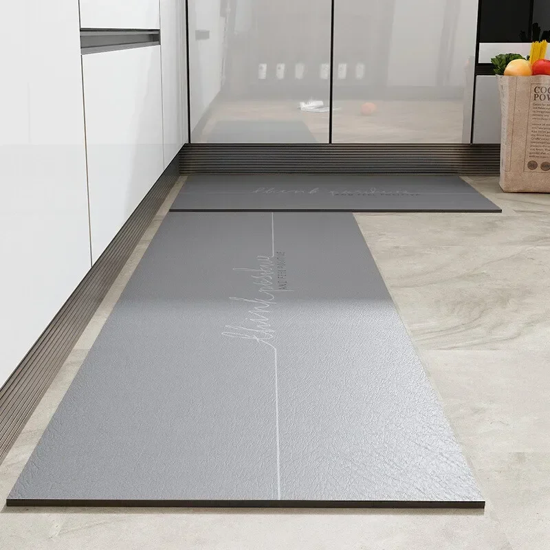 Home Decor Online Free - 주방 바닥 매트 PVC 가죽 방수