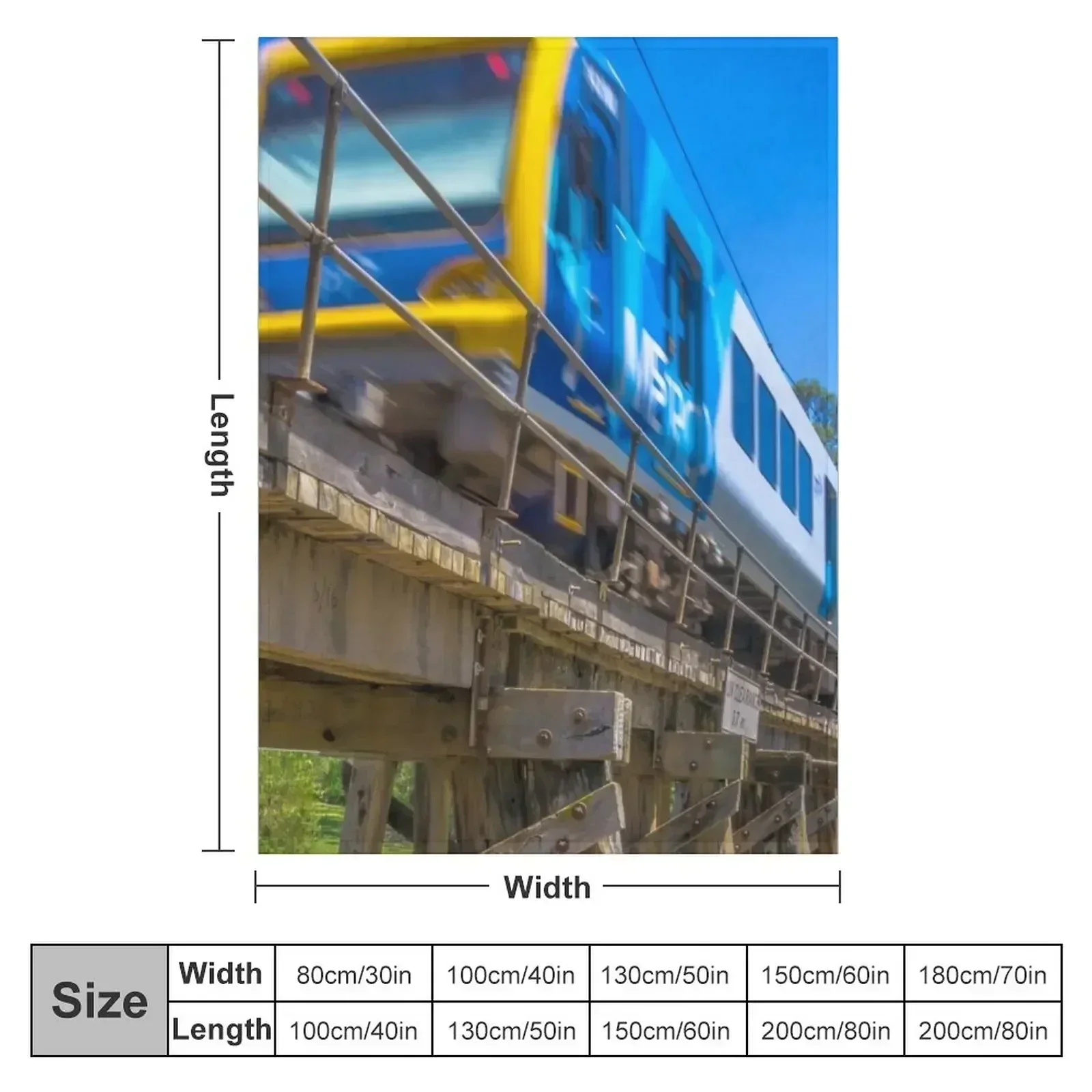 Melbourne Metro Train on Trest - Home Decor Melbourne 리뷰 및 가격