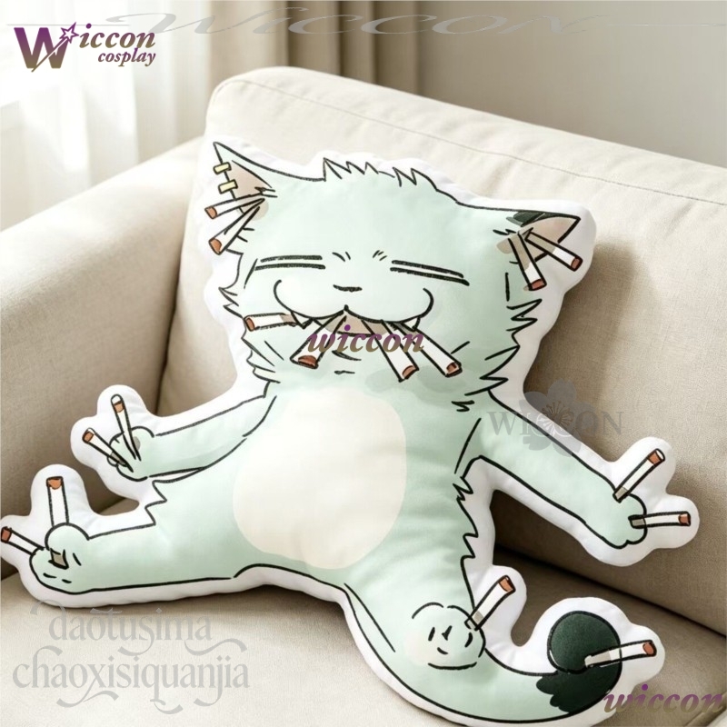 네뷸라클로크 체인스모커 고양이 Q 버전 인형 귀여운 플 - Home Decor Cat 리뷰 및 가격