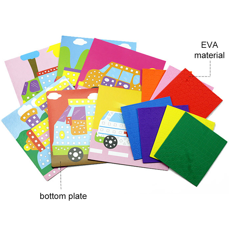 6/12개 모자이크 그림 DIY 폼 퍼즐 3D EVA  - Home Decor Etsy 리뷰 및 가격