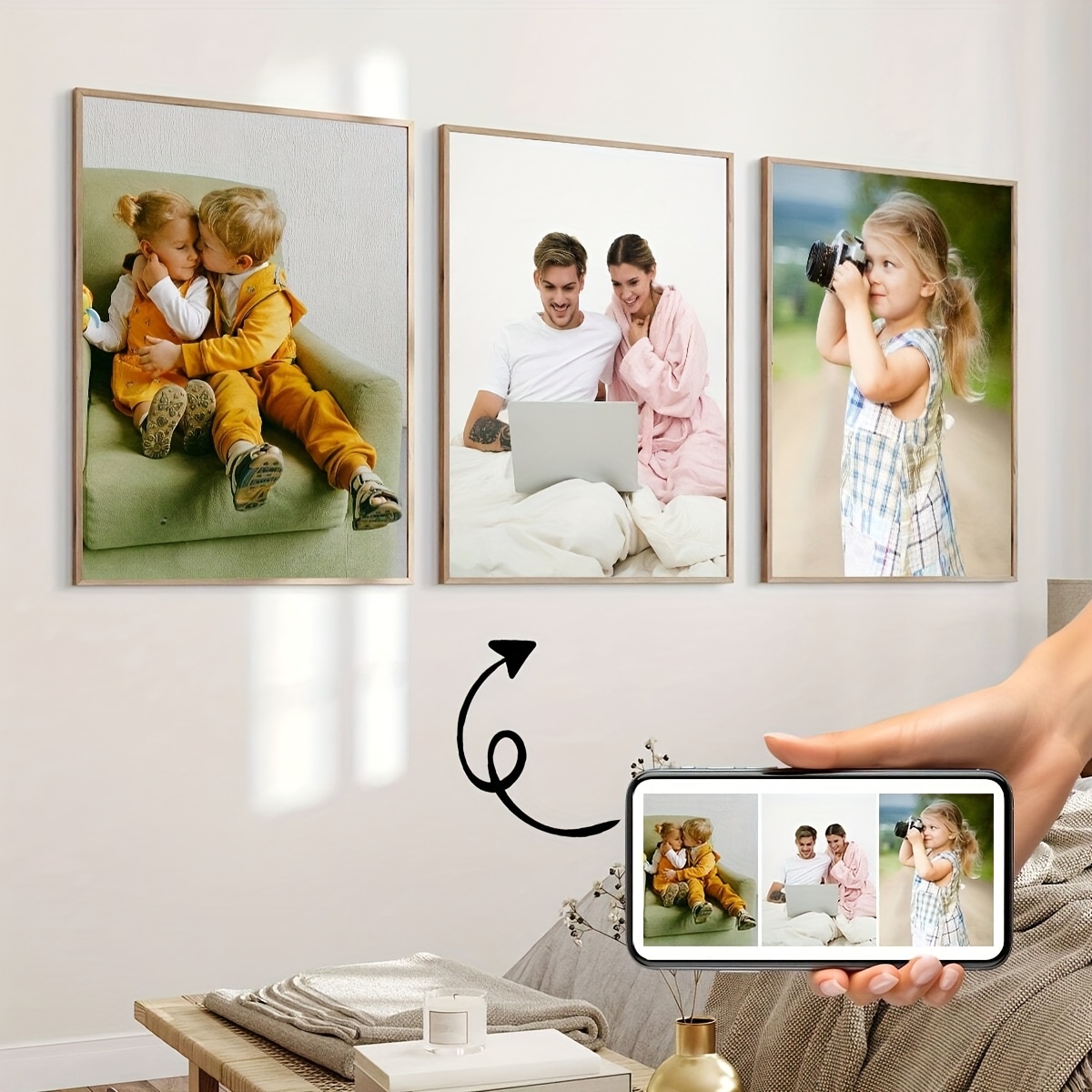 3/4/5pcs 맞춤형 캔버스 인쇄 개인화 된 사진 가 - Home Decor Aesthetic Pinterest 리뷰 및 가격