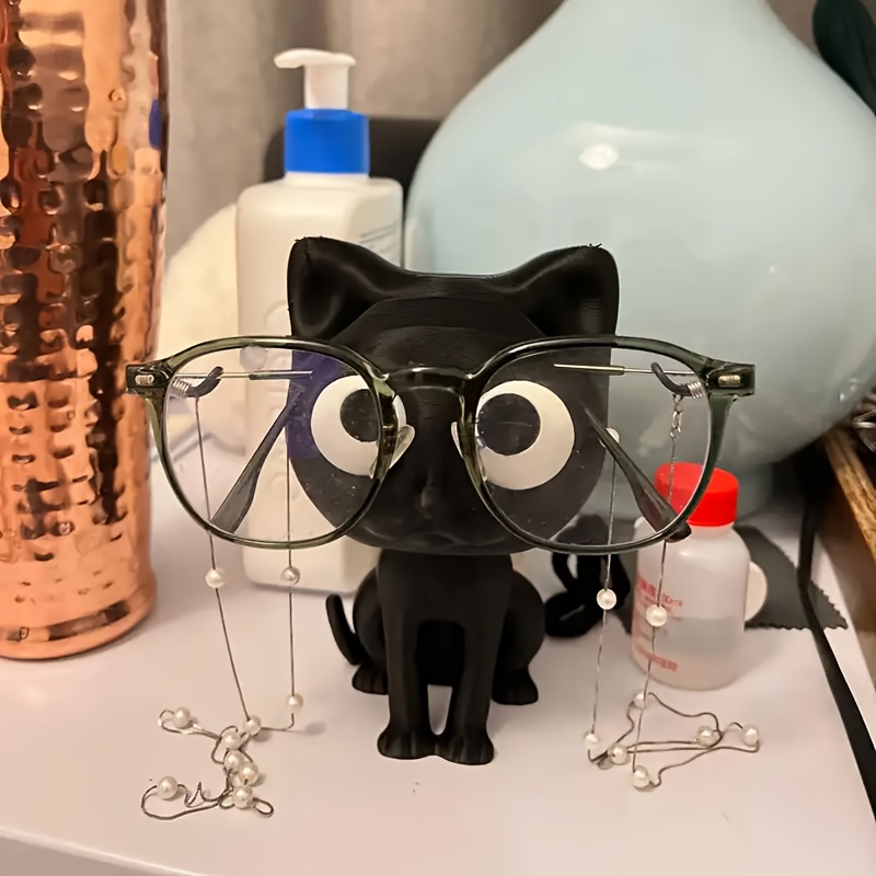 3D 프린팅된 고양이 안경꽂이 1개 - 귀여운 플라스틱 - Home Decor Cat 리뷰 및 가격