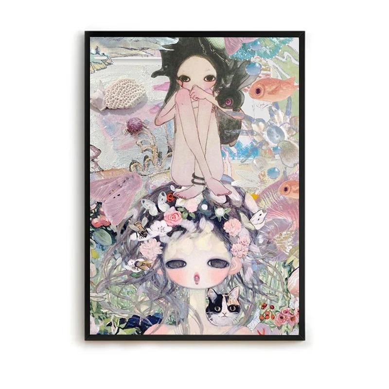 아야 다카노 장식 인쇄 벽화 캔버스 회화 침실 장식 미 - Home Decor Aesthetic Pinterest 리뷰 및 가격