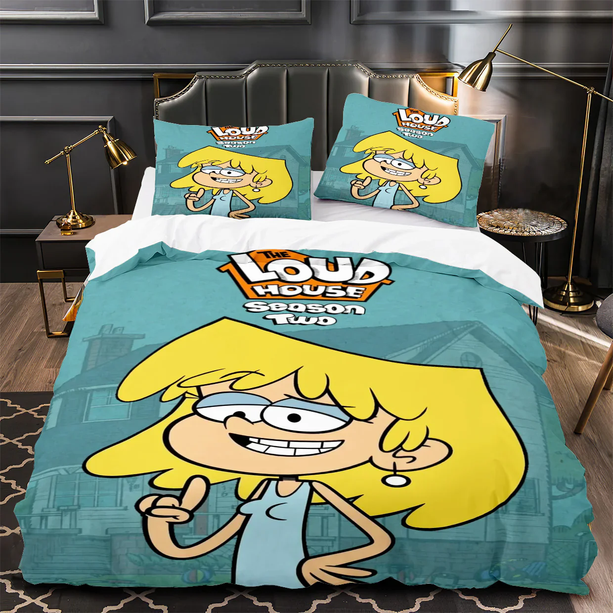 만화 시끄러운 집 3D 인쇄 이불 케이스 베개 커버 침 - Home Decor Etsy 리뷰 및 가격