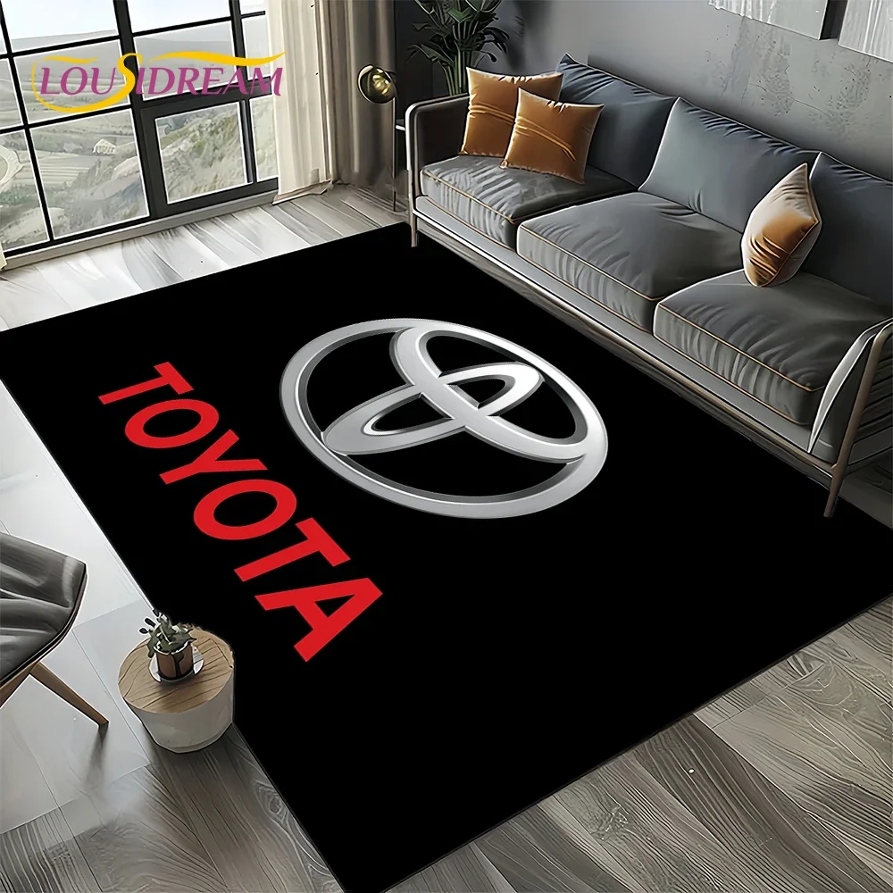 HD 레이싱카 T-TOYOTA Supra 사인 카펫 러 - Home Decor Online Free 리뷰 및 가격