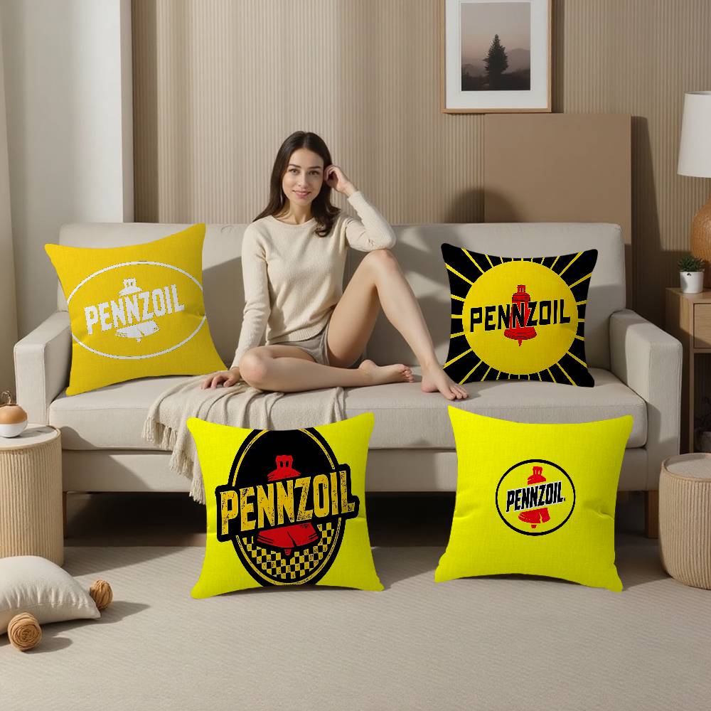 도어매트 PENNZOIL 로고 메이플 디자인 쿠션 커버 - Home Decor Logo Design 리뷰 및 가격