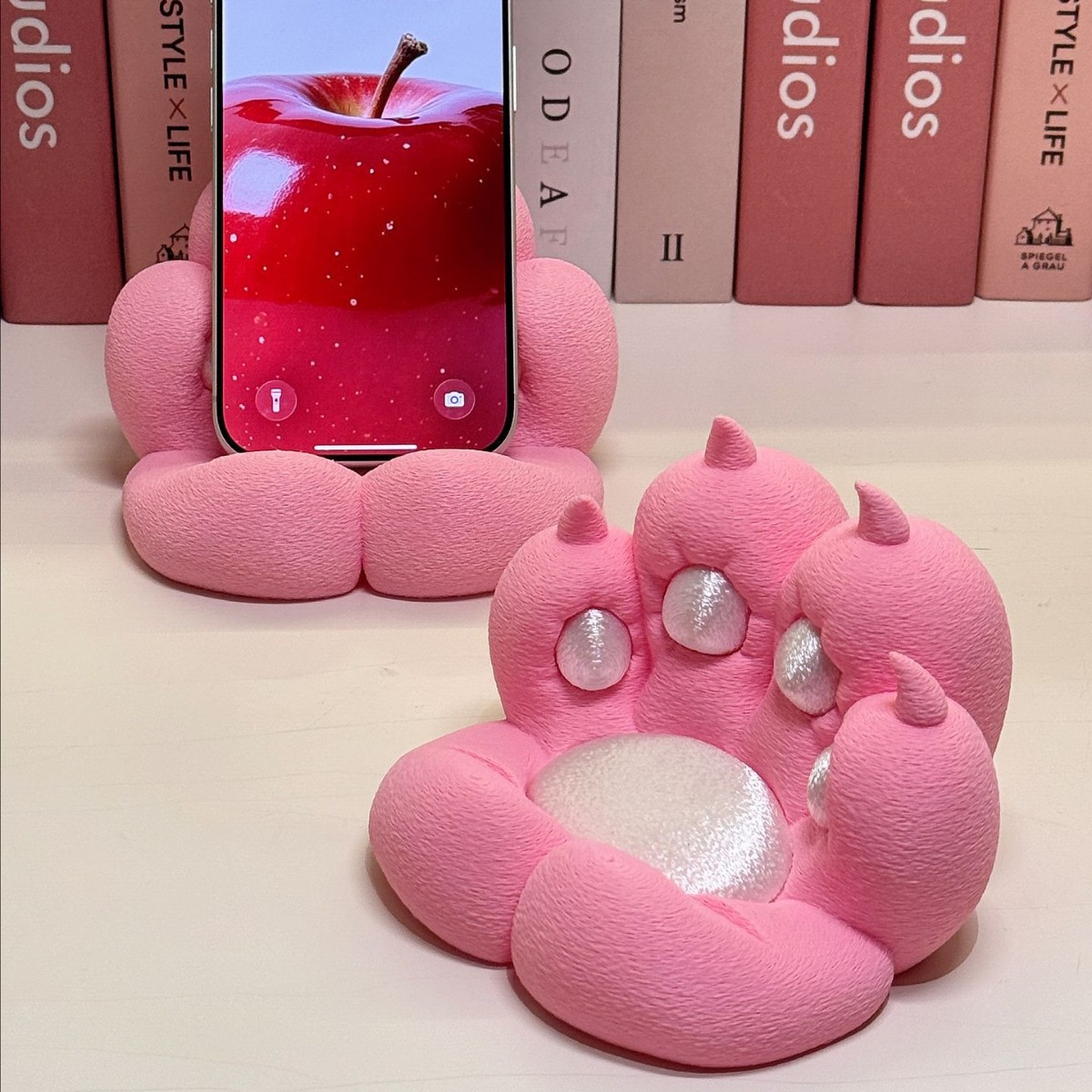 귀여운 고양이 발 모양의 책상 장식품, 휴대폰 및 태블 - Home Decor Cat 리뷰 및 가격
