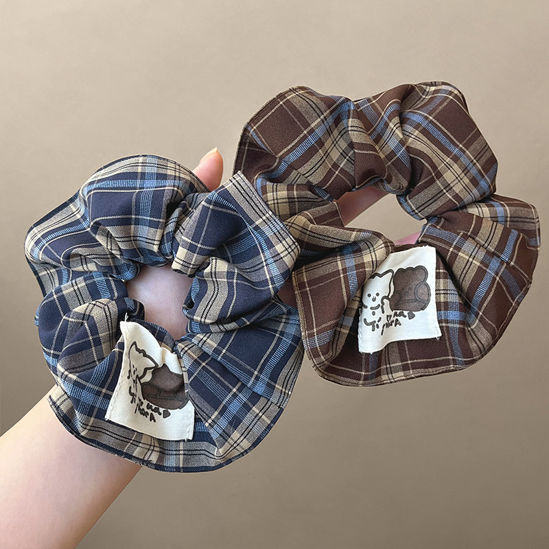 2025 패션 스퀘어 격자 무늬 Scrunchie 여자 - Home Decor Trends 2025 리뷰 및 가격