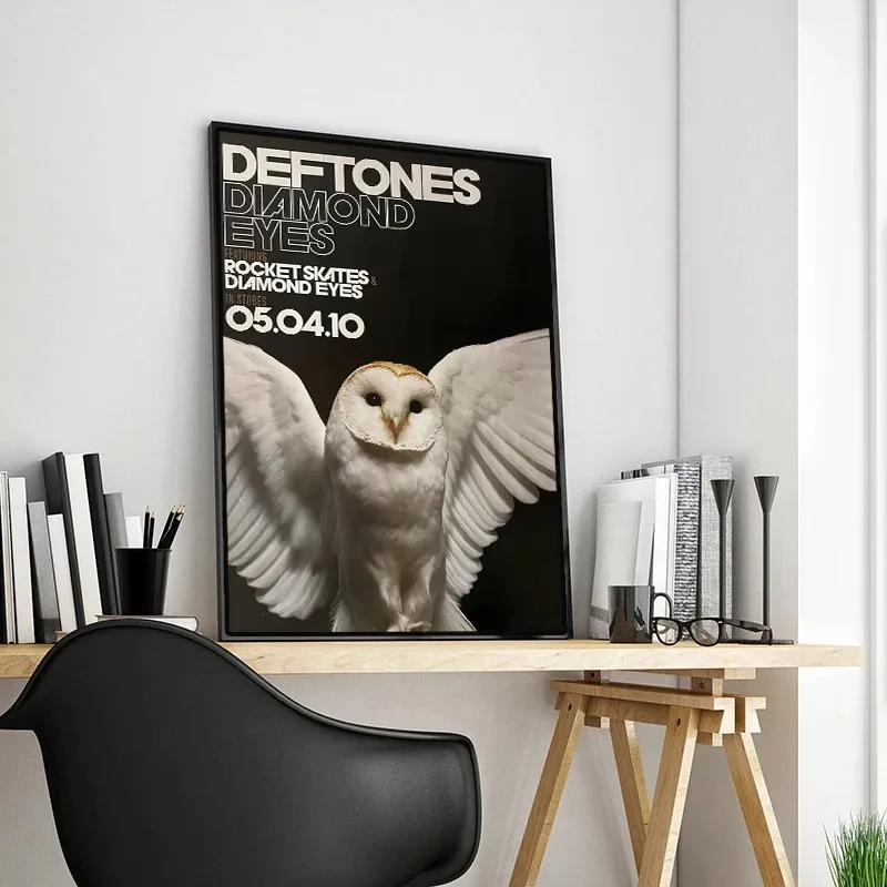 레트로 밴드 Deftones 포스터 미학 클래식 음악  - Home Decor Aesthetic Pinterest 리뷰 및 가격
