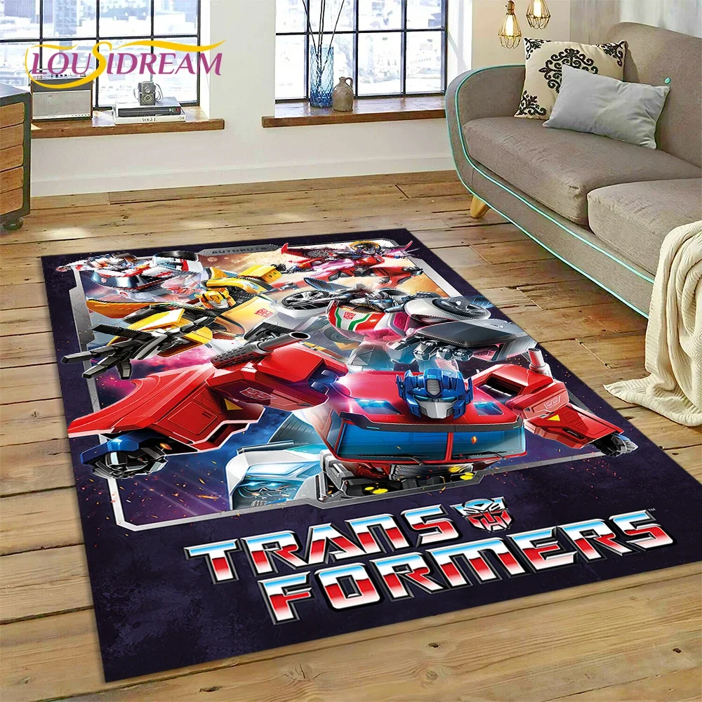 만화 T-트랜스포머 오토봇 3D 카펫 러그 침실 거실  - Home Decor Online Free 리뷰 및 가격