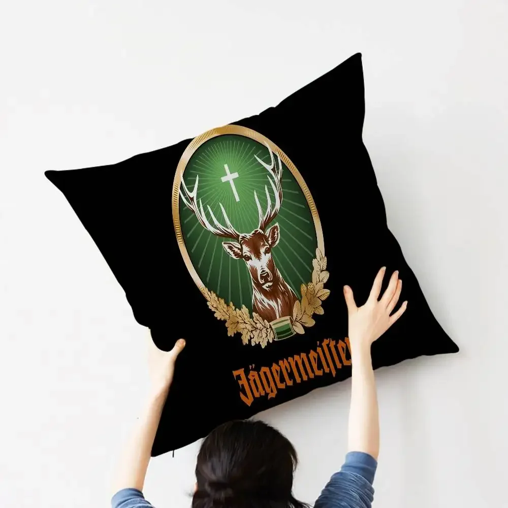 J-Jagermeisteres 로고 메이플 디자인 쿠션 - Home Decor Logo Design 리뷰 및 가격
