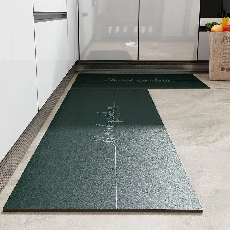 주방 바닥 매트 PVC 가죽 방수 카펫 홈 데코레이션  - Home Decor Online Free 리뷰 및 가격